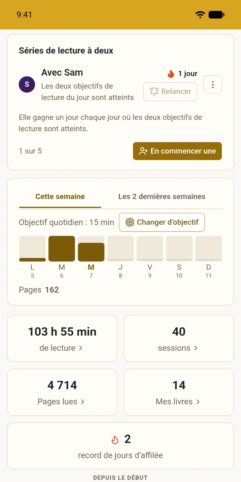 Une série entre amis